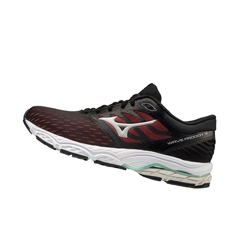 Zapatillas Running Mizuno Wave Prodigy 3 Mujer Black/Coral | ZQK259847