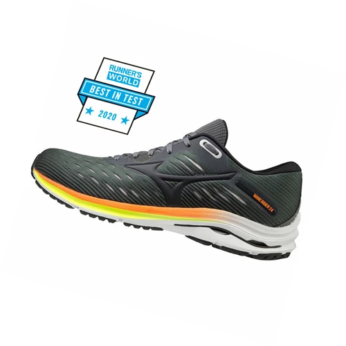 Zapatillas Running Mizuno Wave Rider 24 Hombre Verde Menta | BMW029678