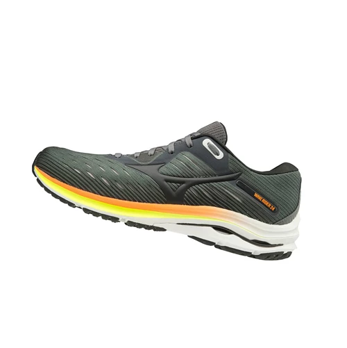 Zapatillas Running Mizuno Wave Rider 24 2e (Anchos) Hombre Verde Oscuro | DNY584107