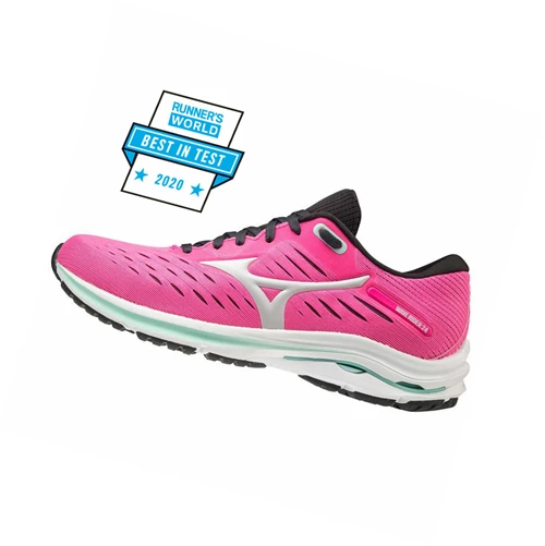 Zapatillas Running Mizuno Wave Rider 24 Mujer Rosas | TNV896054