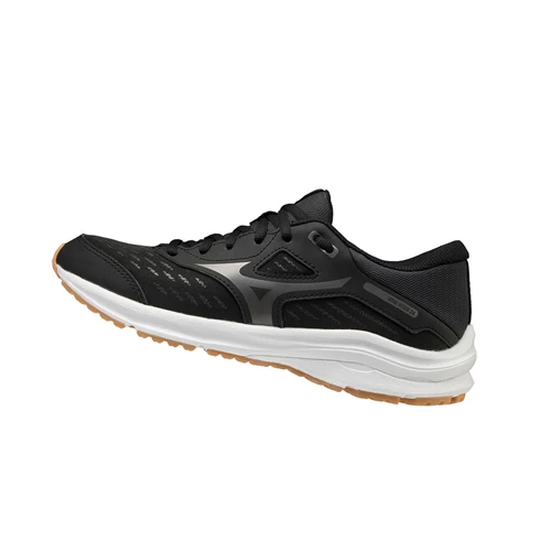 Zapatillas Running Mizuno Wave Rider 24 Hombre Black/Grey | VKE902857