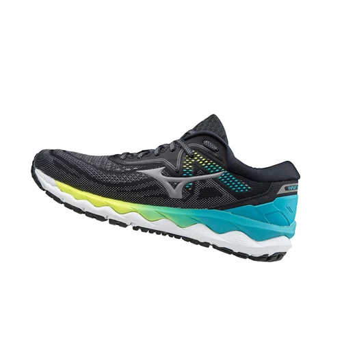 Zapatillas Running Mizuno Wave Sky 4 Mujer Black/Blue | JPX694032