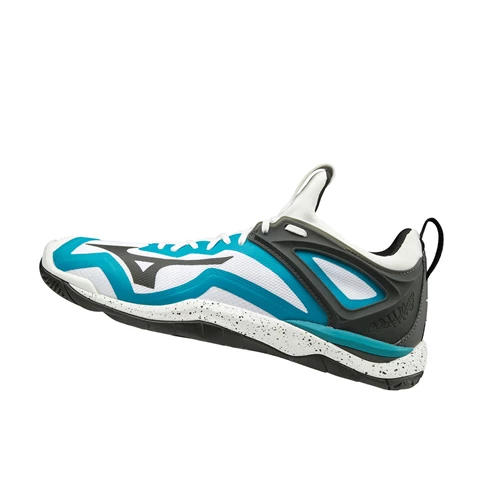 Zapatillas de Balonmano Mizuno Wave Mirage 3 Hombre White/Black/Blue | EBC423987