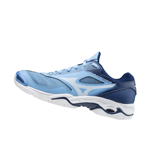 Zapatillas de Balonmano Mizuno Wave Phantom 2 Mujer Blue/White | FGL098741