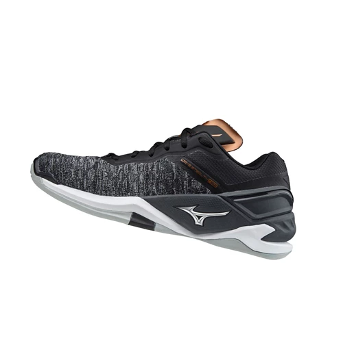 Zapatillas de Balonmano Mizuno Wave Stealth Neo Mujer Black/White | DLO207184