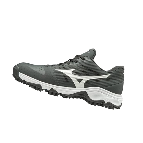 Zapatillas de Beisbol Mizuno Ambition All Surface Low Turf Hombre Grey/White | GHK823704