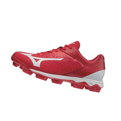 Zapatillas de Beisbol Mizuno Select Nine Tpu Low Molded Hombre Red/White | VED473901