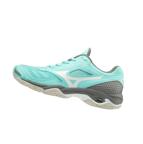 Zapatillas de Netball Mizuno Wave Phantom 2 Nb Mujer Blue/White/Grey | SUZ860925