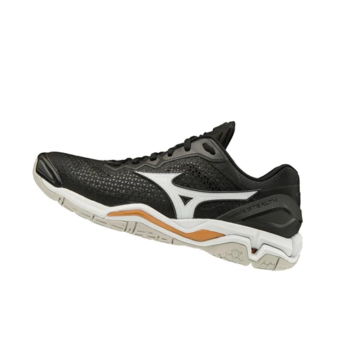 Zapatillas de Netball Mizuno Wave Stealth V Nb Mujer Black/White | ALK036951