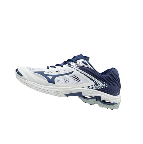 Zapatillas de Voleibol Mizuno Wave Lightning Z5 Mujer White/Navy | DCG564109