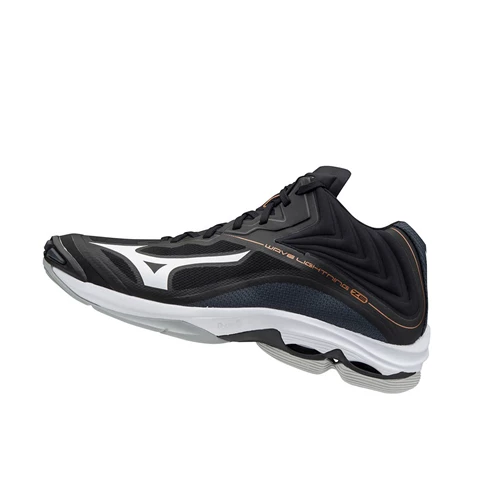 Zapatillas de Voleibol Mizuno Wave Lightning Z6 Mid Mujer Black/White | EIH579208