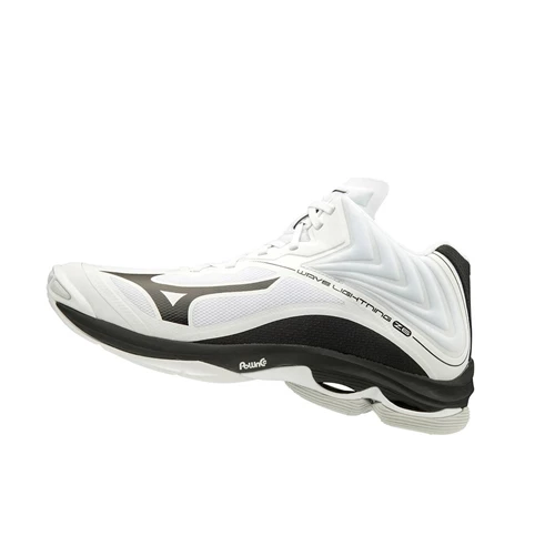 Zapatillas de Voleibol Mizuno Wave Lightning Z6 Mid Hombre White/Black | EUW592674