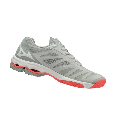 Zapatillas de Voleibol Mizuno Wave Lightning Z5 Mujer Grey/White | SRQ560384