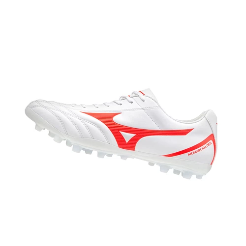 Zapatos De Fútbol Mizuno Monarcida Neo Select Ag Hombre White/Coral | CBF637149