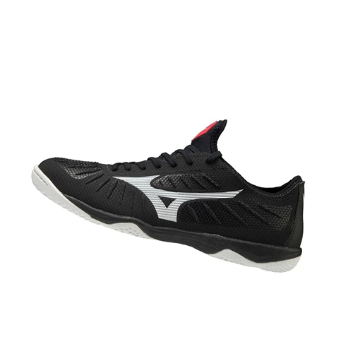 Zapatos De Fútbol Mizuno Rebula Sala Elite Indoor Hombre Black/White | SAE358604