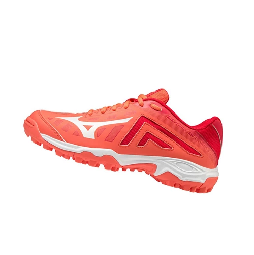 Zapatos de Hockey Mizuno Wave Lynx Mujer Coral/white | HGC874165