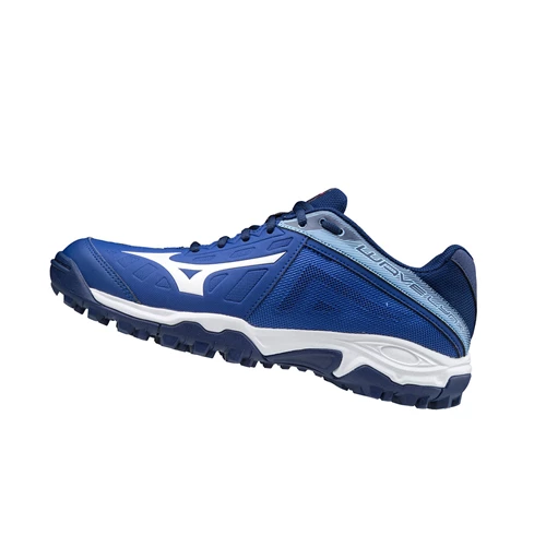 Zapatos de Hockey Mizuno Wave Lynx Mujer Black/White/Blue | PNK296143