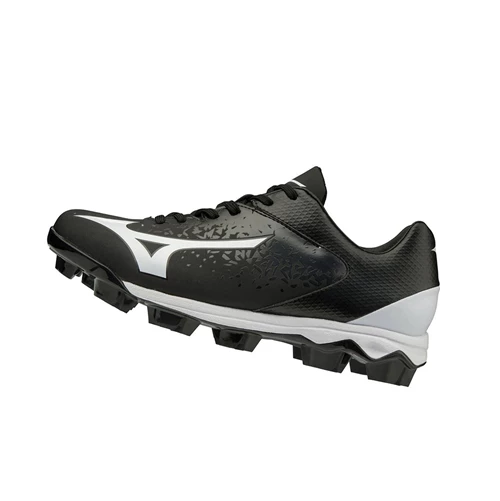 Zapatos de Softbol Mizuno Finch Select Nine Molded Mujer Black/White | EMX042836